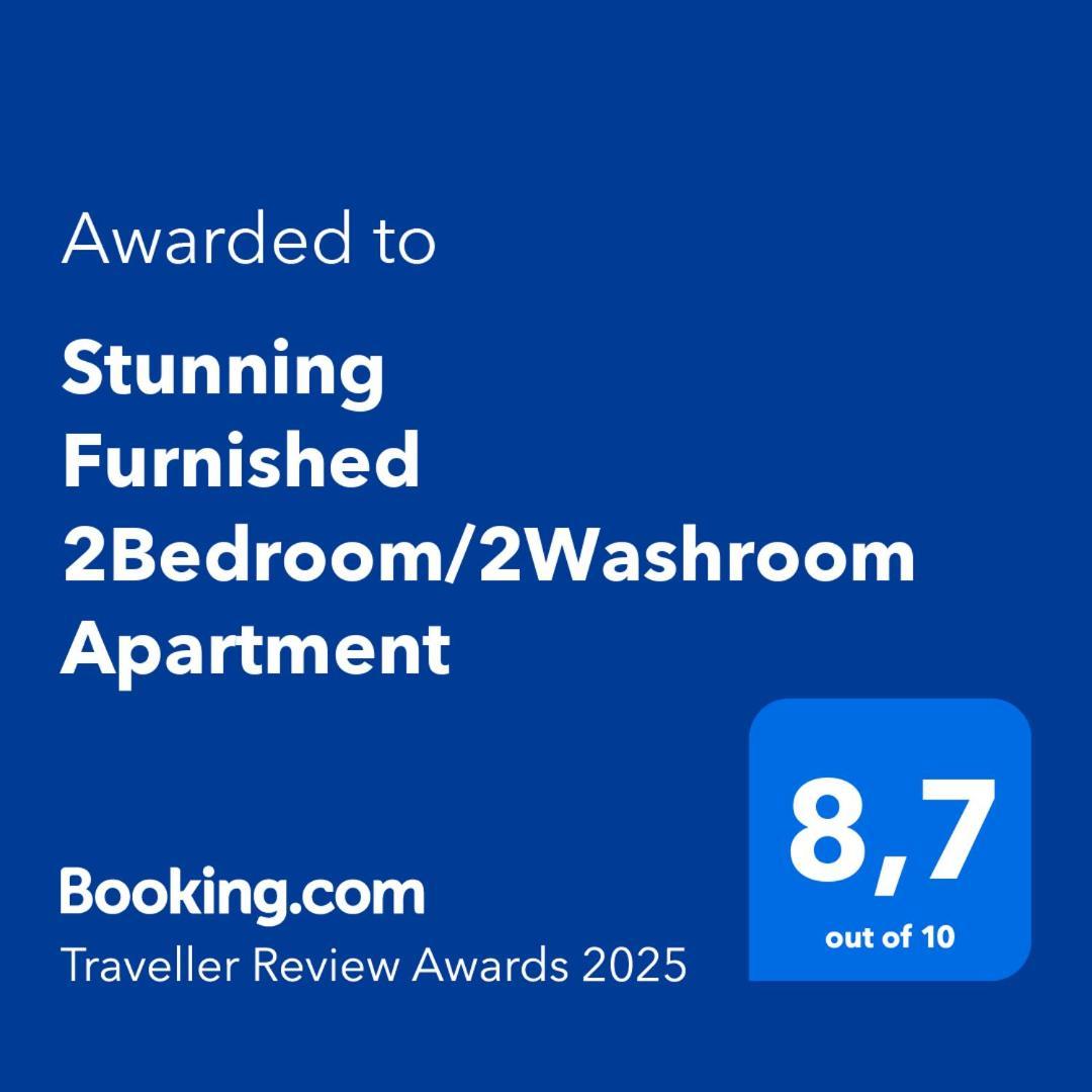 Stunning Furnished 2Bedroom/2Washroom Apartment แบรมพ์ตัน ภายนอก รูปภาพ